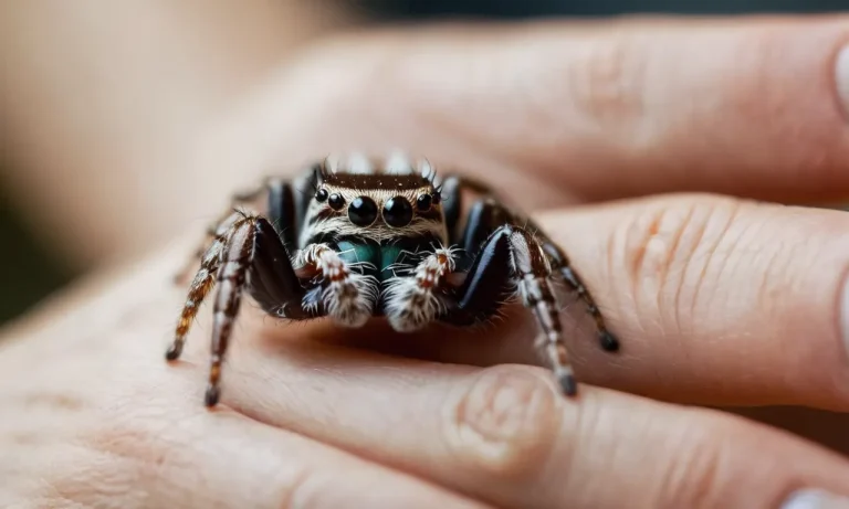 Are Jumping Spiders Friendly To Humans?