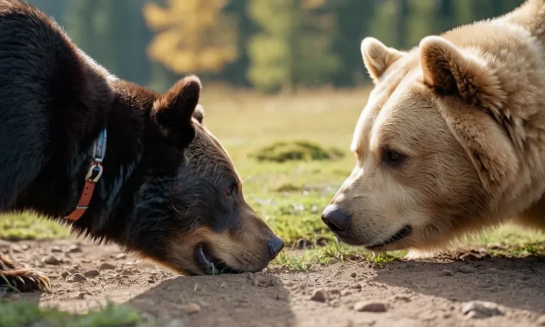 Bear Vs Dog Sense Of Smell: Which Animal Has A Better Snout?