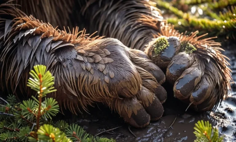 The Incredible Paws Of Brown Bears