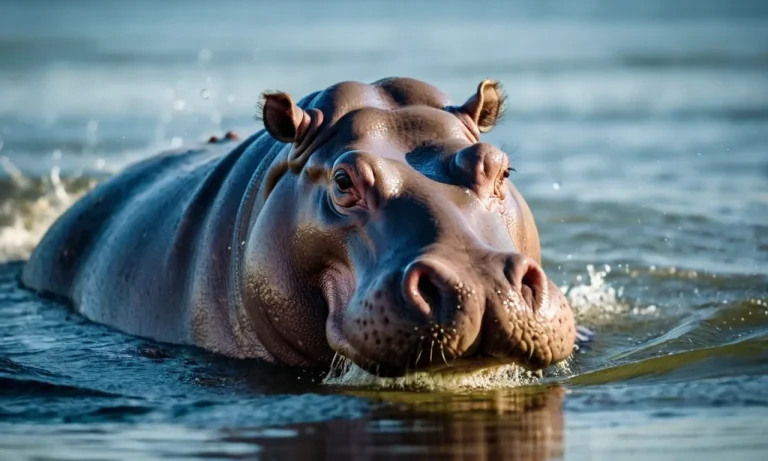 Can Hippos Swim Faster Than Humans?