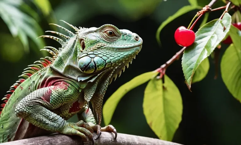 Can Iguanas Eat Cherries? A Detailed Look