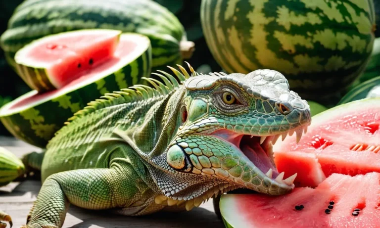 Can Iguanas Eat Watermelon? A Detailed Look