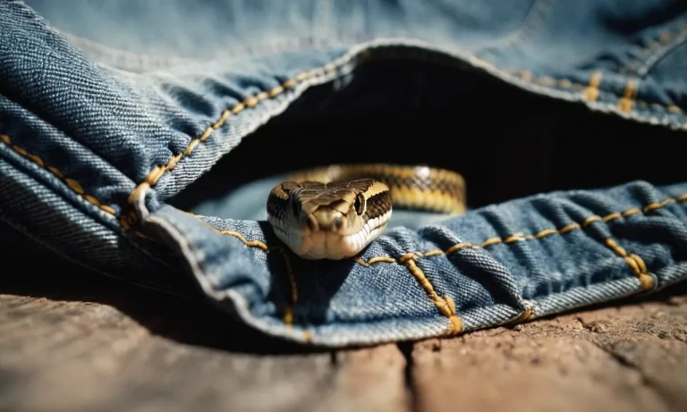 Can Snakes Bite Through Jeans?