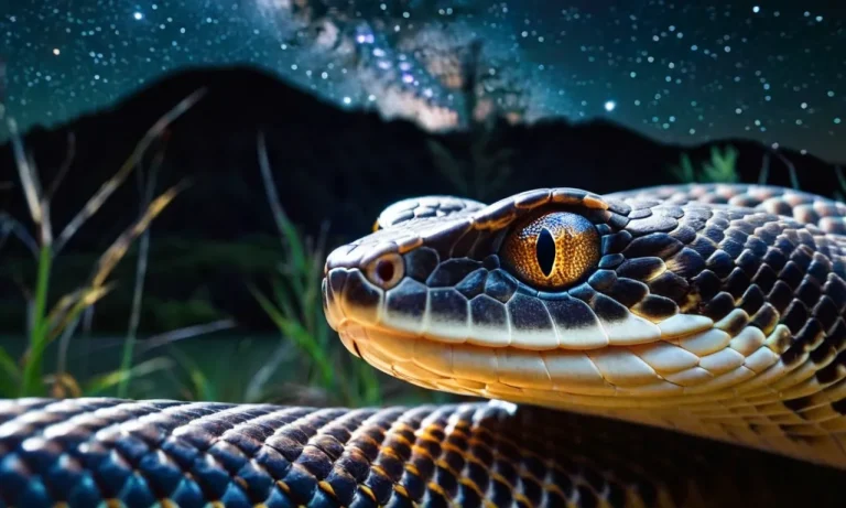Can Snakes See Stars? A Detailed Look At Snake Vision