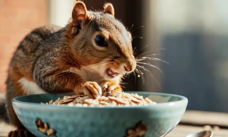 Can Squirrels Eat Oatmeal?