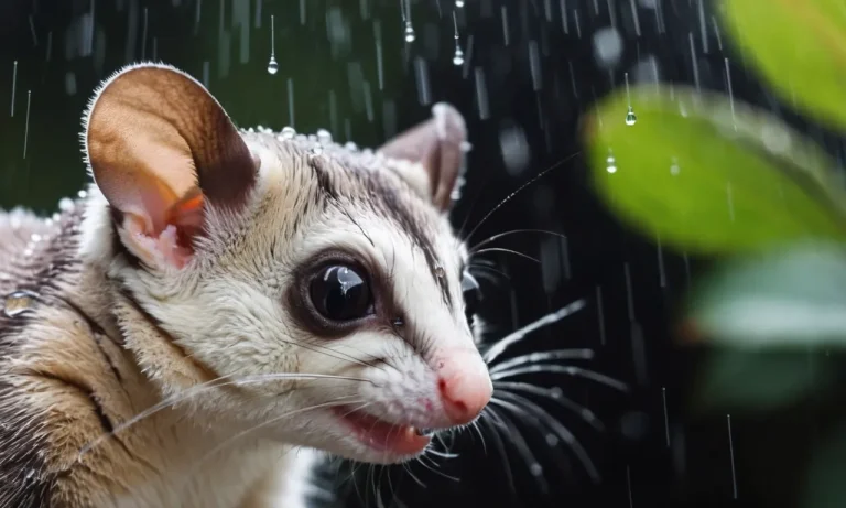 Can Sugar Gliders Get Wet? Everything You Need To Know