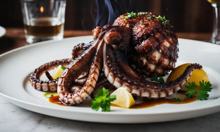 Can You Eat Octopus Head? A Detailed Guide