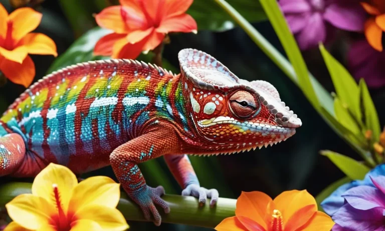 The Vibrant World Of Colorful Chameleons