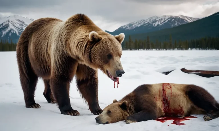 Do Bears Eat Horses? A Detailed Look At The Diet And Hunting Habits Of Bears