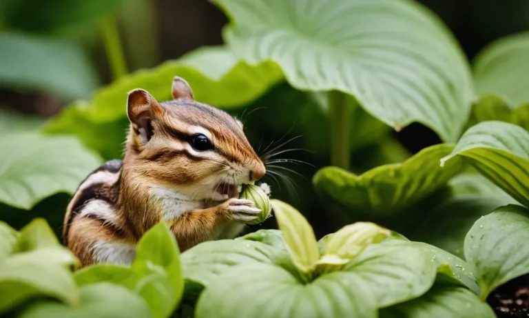Do Chipmunks Eat Hostas? A Comprehensive Guide
