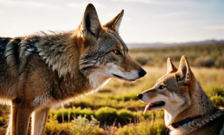 Do Dogs Know Coyotes Are Dangerous?