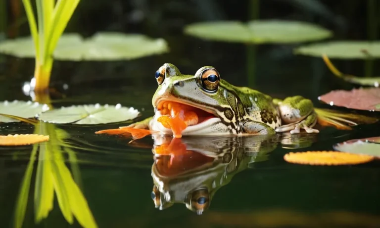 Do Frogs Eat Goldfish? The Surprising Answer
