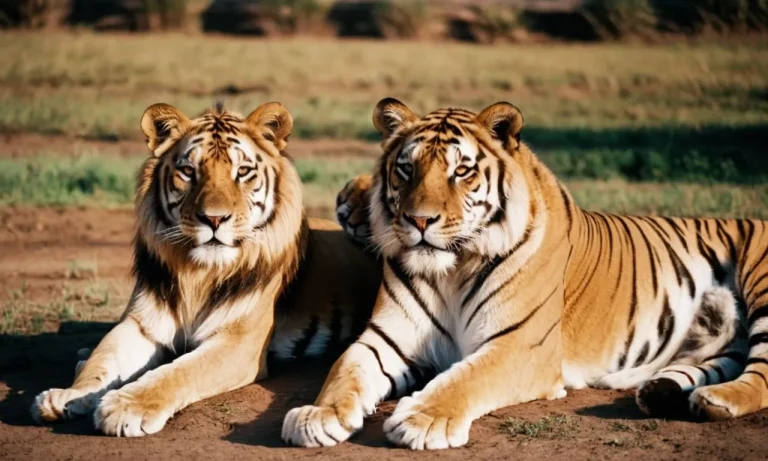 Do Lions And Tigers Get Along? A Comprehensive Look