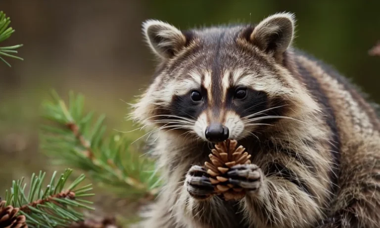 Do Raccoons Eat Pine Cones? A Detailed Look