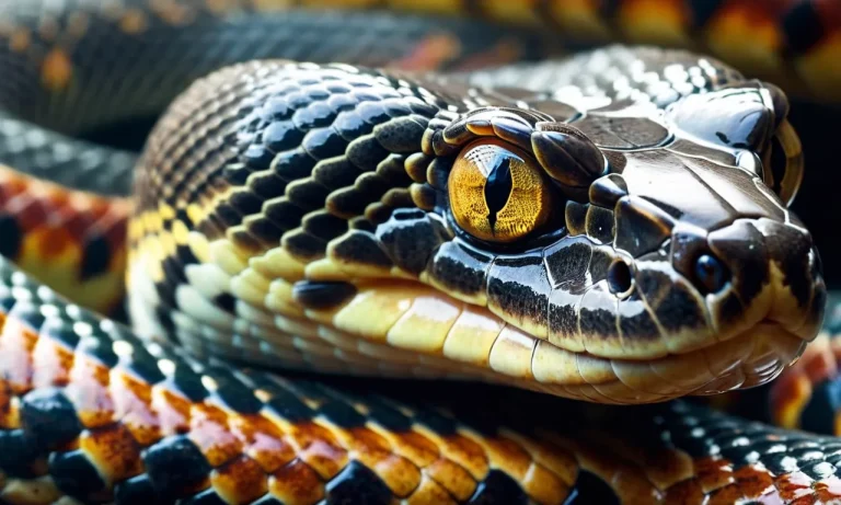 Do Snakes Close Their Eyes? A Detailed Look At Snake Vision