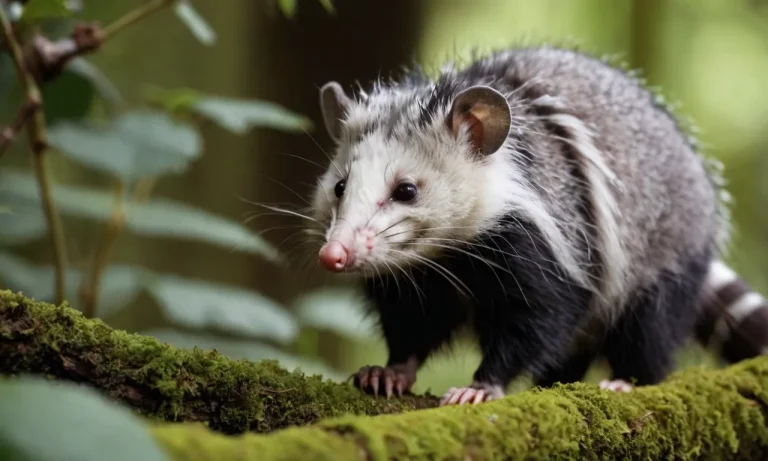 All About The European Opossum: A Threatened Marsupial Species