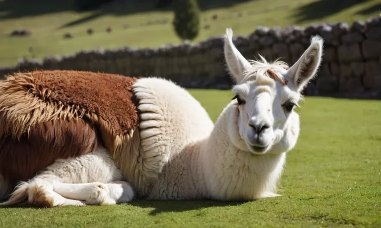 How Do Llamas Sleep? A Comprehensive Guide