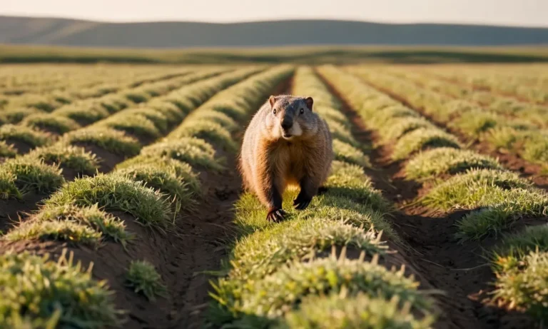 How Far Will A Groundhog Travel To Return Home?