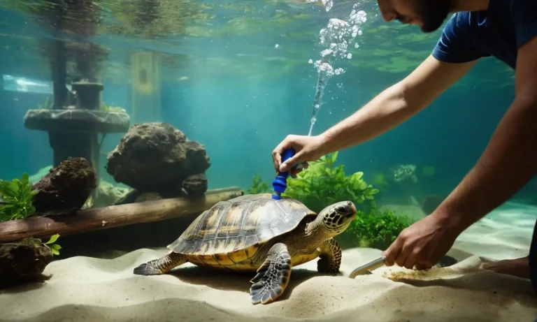 How To Clean A Turtle Tank Without A Filter