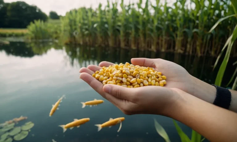 Is It Illegal To Feed Fish Corn? A Detailed Look