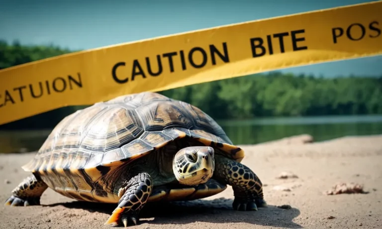 Are Turtle Bites Poisonous? A Detailed Look