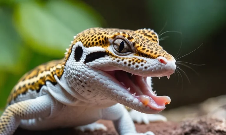 Why Is My Leopard Gecko Coughing? Causes And Treatment