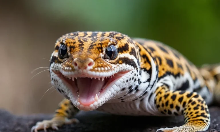 Why Does My Leopard Gecko Hiss? A Detailed Explanation