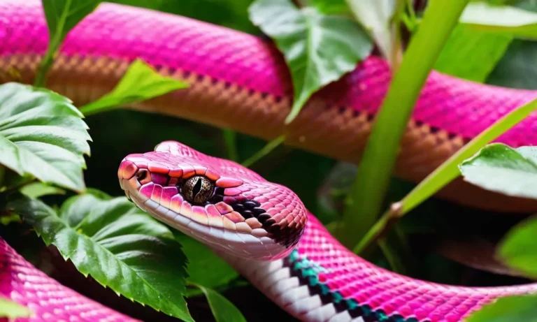 Everything You Need To Know About Pink Snakes