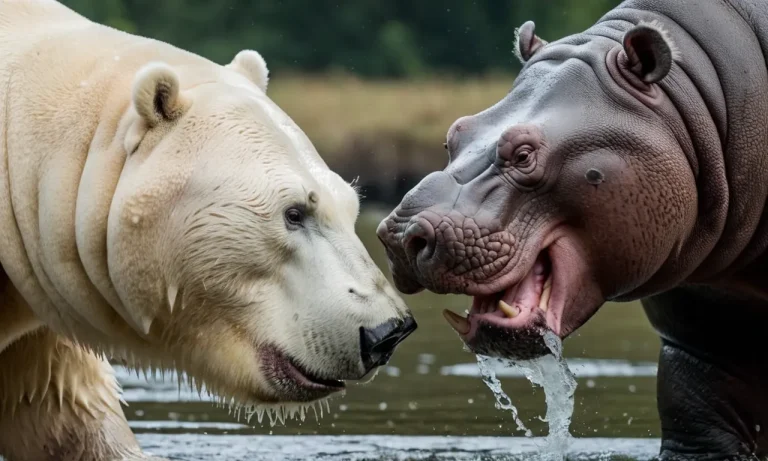 Polar Bear Vs Hippo: Who Would Win In A Fight?