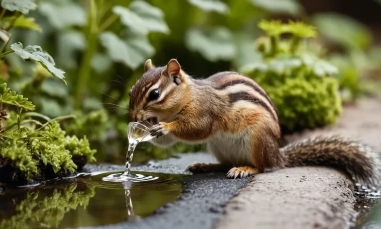 What Do Chipmunks Drink? A Comprehensive Guide