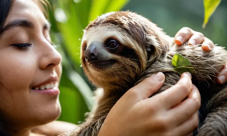 What States Can You Own A Sloth In?