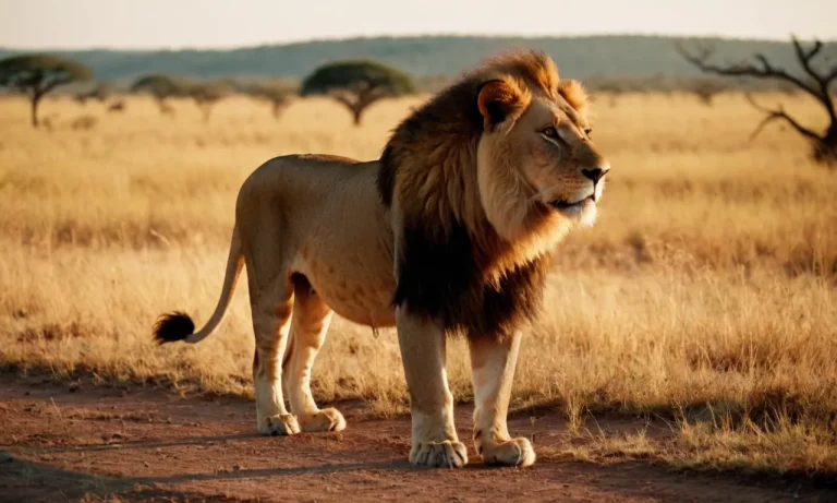 When Will Lions Go Extinct?