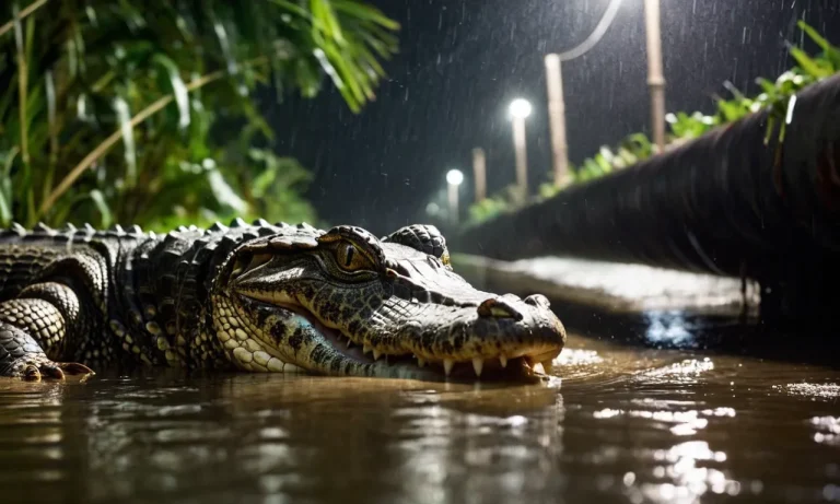 Where Do Alligators Go During A Hurricane?