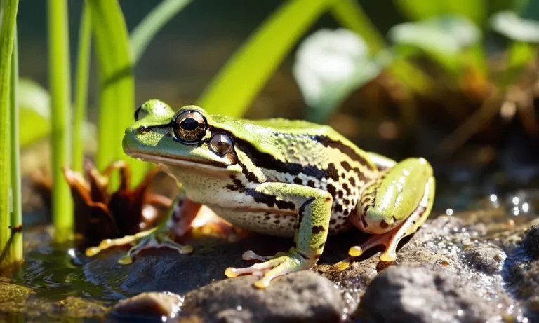 Why Do Frogs Pee When You Pick Them Up?