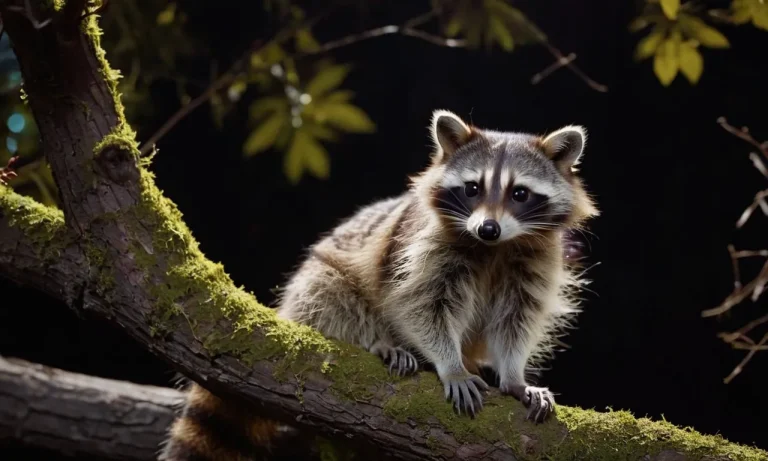 Why Do Raccoons Climb Trees At Night?