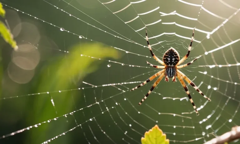 Why Do Spiders Stay So Still?