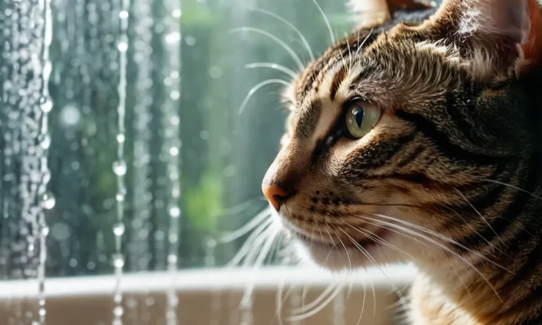 Why Does My Cat Sit Outside The Shower? The Curious Behavior Explained