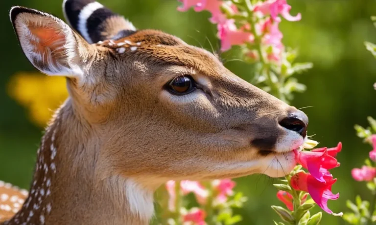 Will Deer Eat Snapdragons? A Detailed Look At Deer Behavior